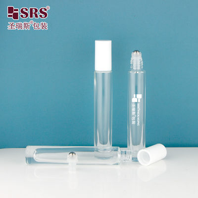 Buy GB1-10ML Luxury High End Thick Bottle Transparent Custom Color Available Glass Roller Ball Perfume Bottle No Leakage online manufacture