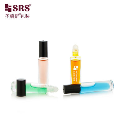 Buy GB1-5ML Round High Quality No Leakage Essential Oil Roller Ball Bottle Applicator With Plastic Cap online manufacture