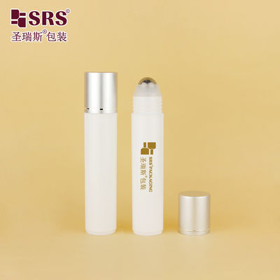 Buy RPA-35ML Injection Custom Color Matte Finished Frosted Plastic PP Decoration. Hair Serum Roll On Bottle With Aluminum Cap online manufacture