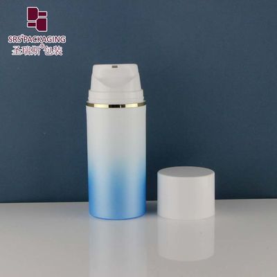 Buy PA601 PP Round Popular Empty Glossy Plastic Airless Pump Bottle For Foundation Lotion Packaging online manufacture