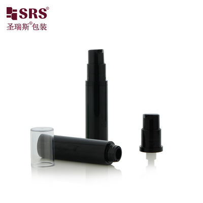 Buy A003 5ml 10ml 12ml 15ml Mini Pocket Size Plastic Round Airless Pump Bottle For Face Serum Cosmetic Packaging online manufacture