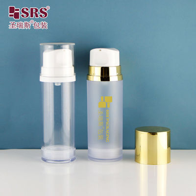Buy A0215 50ML 120ML 150ML Single Wall AS Bottle Luxury Airless Lotion Bottle For Facial Serum Gel Foundation online manufacture