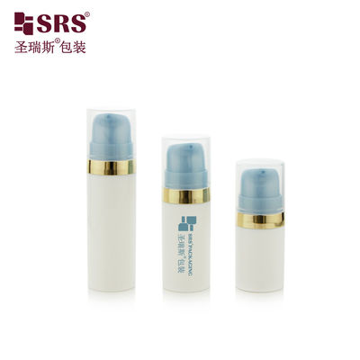 Buy Eye Cream PP Pocket Vacuum Bottle With Pump Description Round Empty Cosmetic Packaging Single Wall online manufacture