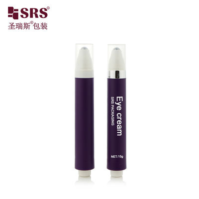 Buy AY 10ML 15ML Plastic Press Button Design Airless Roller Massage Bottle for Moisturizing Eye Gel online manufacture