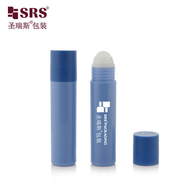 Buy RPP-30ml Injection Custom Color Glossy Matte Finished In Mold Plastic PCR Recycled Material Antiperspirant Roll On Bottle Packaging Applicator online manufacture