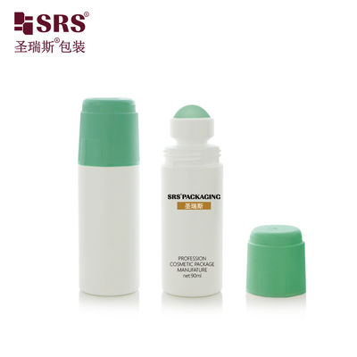 Buy RPPDF-90ML New Style Custom Color Plastic Roller Ball Deodorant Antiperspirant Hair Essence Gel Bottle No Leakage online manufacture