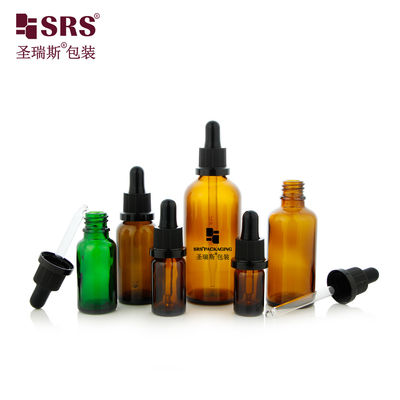 Buy D012 Round Shape Empty Essential Oil Dropper Bottle Customization Color Logo Printed No Leakage Container online manufacture