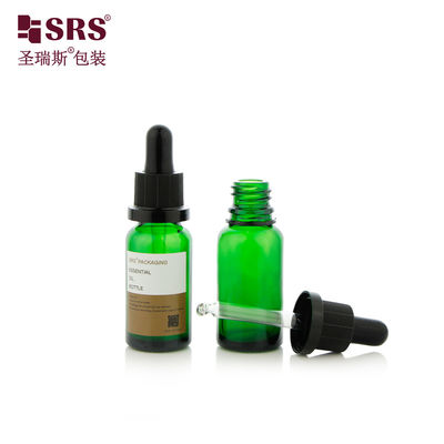 Buy D011 Eye-Catching Customization TE Caps Redefine Cosmetic Glass Dropper Bottle Packaging online manufacture