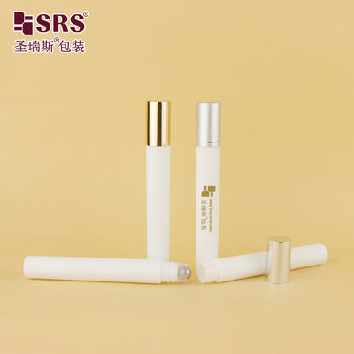 Buy RPA-10ML(C) Injection Custom Color Glossy Matte In Mold Plastic Roller Ball Bottle Wholesale Eye Gel Serum Bottle Tube online manufacture