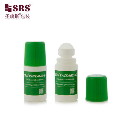 Buy RPPC-60ML Eco-Friendly Custom PP PCR Plastic Roll-On Bottle Antiperspirant Gel Applicator online manufacture