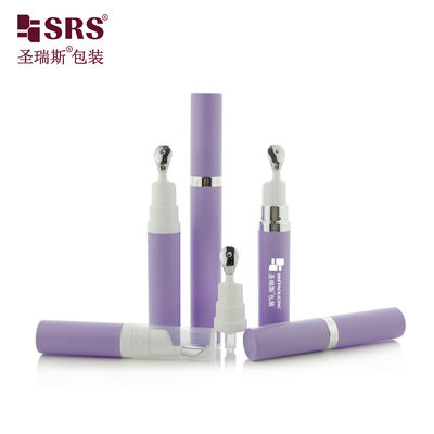 Buy A0035 7.5ml 10ml 15ml Cosmetic Packaging Eye Care Gel Plastic Airless Snap On Pump Bottle Applicator online manufacture