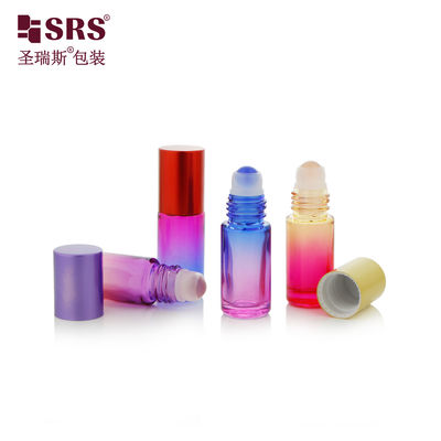 Buy BLPM-5ML SRS Wholesale Clear Transparent Mold Thick Wall Hard Glass Roll On Bottle For Essential Oil No Leakage online manufacture