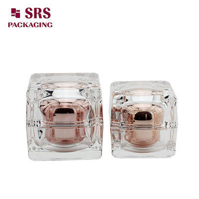 Buy J054 good quality and price J054 10ml 15ml 30ml 50ml plastic jar transparent online manufacture