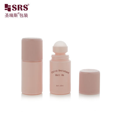 Buy RPPC1-60ML CRC Child Resistant Cap Custom Color PP PCR Recycled MONO Roll On Deodorant Bottle online manufacture