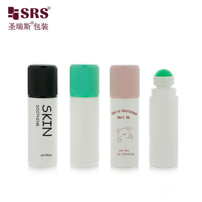Buy RPPD1-90ML New Color Plastic PP PCR Roll On Deodorant Gel Bottles With Child Proof Cap online manufacture
