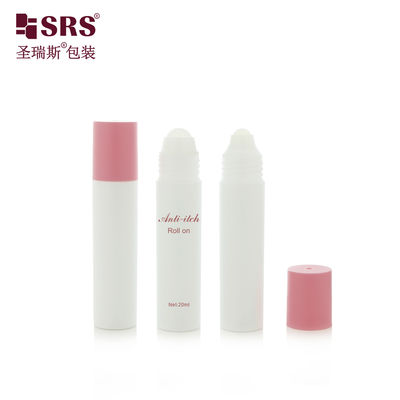 Buy RPPI 20ml Flat Bottom PP PCR Plastic Roller Ball Big Small Ball Choice Empty No Leakage Packaging online manufacture