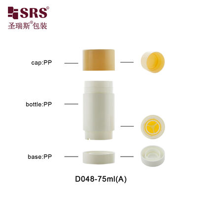 Buy D048 Eco-Conscious Twist Up Cosmetic Stick Containers (15-90ml) Post Consumer Recycled Bottom Loaded for Deodorants online manufacture
