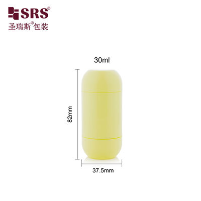 Buy D054 30ml Cute Empty PP Deodorant Stick Container Round Bottom Top Packaging Bottom Filling online manufacture