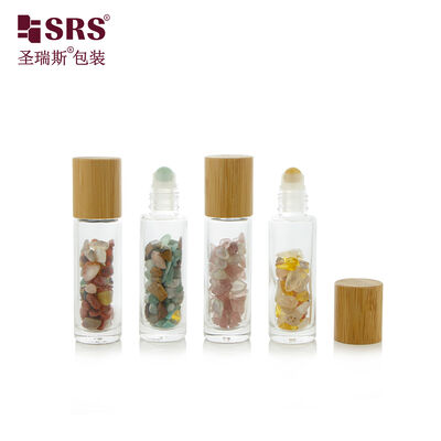 Buy BLPM-15ML Thick Wall High Quality Empty Glass Transparent Roller Steel Ball Bottle For Essential Oil online manufacture