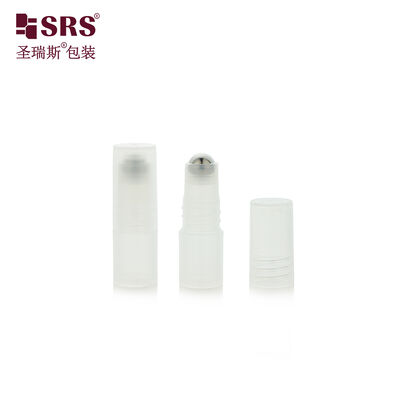 Buy RPPH-2ml Mini Sample Size Clear Glossy PP PCR Roller Ball Bottle Applicator For Serum Essence online manufacture