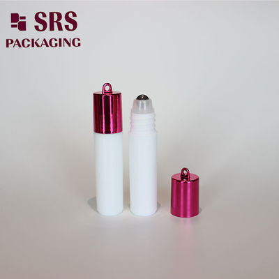Buy injection white plastic bottle with metalized plastic cap for liquid medicine roll on bottle 5 ml online manufacture