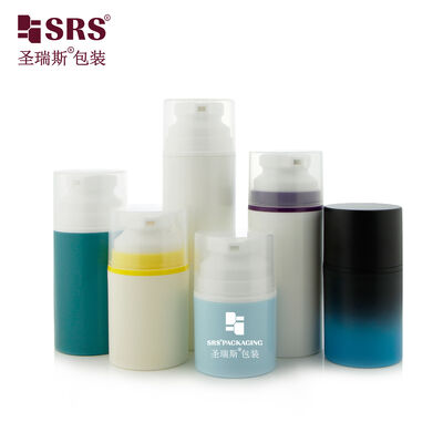 Buy PA603 Factory Round Cute PP Empty Airless Pump Lotion Bottle Customization online manufacture