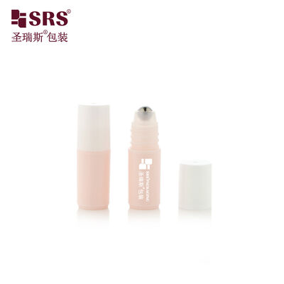Buy Portable 3ml Refillable Plastic Roller Bottle, Empty Roll‑on Vial With Plastic Cover & Steel Ball online manufacture