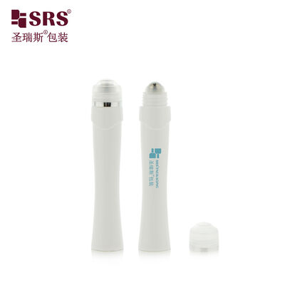 Buy Curved PETG Roll On Bottle 12ml With Stainless Steel Roller Ball for Skin Care Liquid online manufacture
