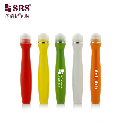 Buy Recyclable PETG Roller Ball Bottle 360 Degree Massage Design for Body And Facial Serum Oil online manufacture
