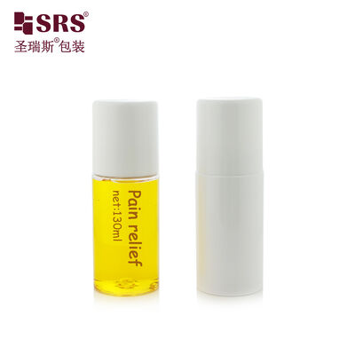 Buy 43mm Neck PET Roll On Bottle 130ml 170ml Empty Deodorant Roller Bottle For Body Care Custom Logo online manufacture