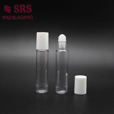 Buy PET-8ml plastic transparent roller ball bottle for lip gloss perfume empty online manufacture