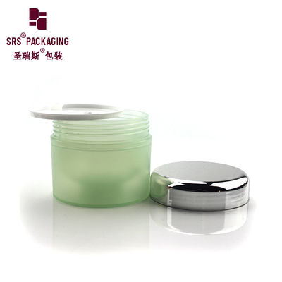 Buy SRSK double wall round PP plastic face mask 1oz jars online manufacture