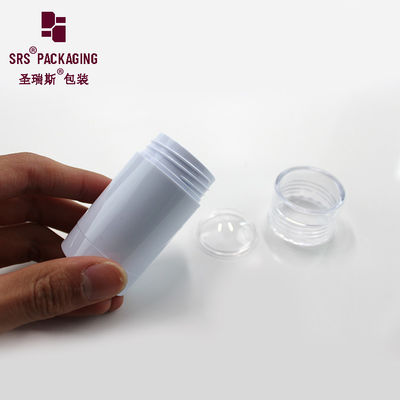 Buy D042 30ml 50ml 75ml plastic cosmetic white container empty foundation stick online manufacture