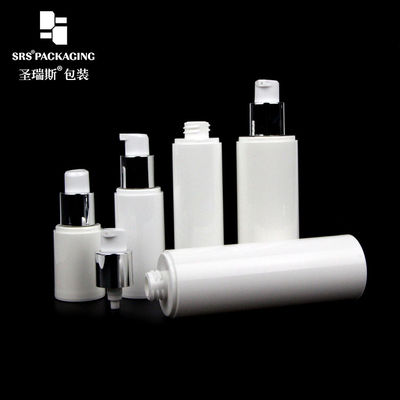 Buy hand sanitizer plastic PP white 50ml eco friendly airless pump bottle online manufacture