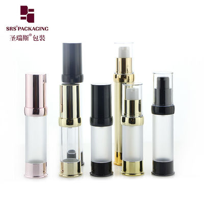Buy Empty Luxury Rose Gold Color Travel Size Cosmetic Serum Pump Bottle Airless 30 ml online manufacture