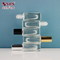 Square Shape Thick Wall Luxury Essential Oil Glass Roll-On Sample Bottle 15ml supplier