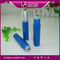 SRS empty recycled 10ml plastic roller ball bottle for eye serum with aluminum screw cap supplier
