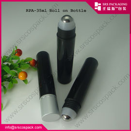 Shengruisi packaging RPA-35ML plastic roll on bottle with aluminum cap supplier