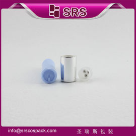 SRS cosmetic packaging supplier plastic 10ml triple ball roll on bottle for face massage supplier