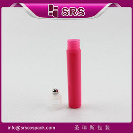Shengruisi packaging SRS-7ml plastic reffiled roll on bottle with PP ball supplier