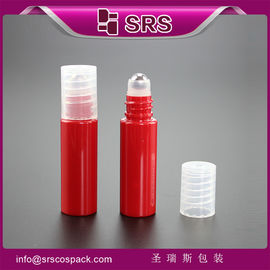 shengruisi packaging manufacture 100% no leakage empty 8ml plastic Roll On PET Bottle supplier