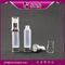 A0214 15ml 20ml 30ml clear matte airless pump bottle supplier