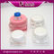 SRS made in China square acrylic Cosmetic 50g empty plastic cream jar with round lid supplier