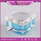 SRS manufacturer wholesale 30g 50g 100g luxury acrylic cosmetic square clear plastic jar supplier
