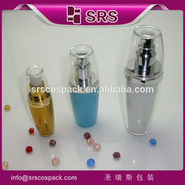 SRS manufactur 15ml 35ml 80ml empty acrylic cosmetic spray packaging products for skincare supplier
