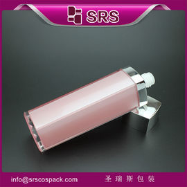 Shengruisi packaging L050-120ML square acrylic bottle for toner supplier