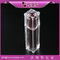 Shengruisi Newest Design empty square metalized Acrylic Luxury Pump Skincare Lotion Bottle supplier