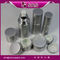 SRS manufacturer wholesale aluminum round jar and empty airless spray bottle for cosmetics supplier