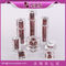 SRS manufacturer wholesale square empty plastic acrylic lotion bottle and cream jar supplier