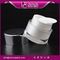 white special shape cosmetic jar ,matelized cap J093 30g 50g jar supplier